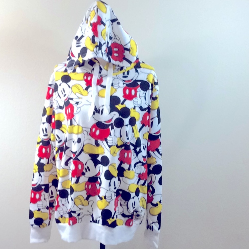 NWT Disney Mickey Hoodie Sweater Unisex